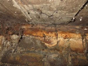 Wet rot timber wall plate