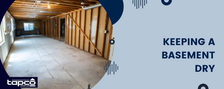 Keeping a basement dry