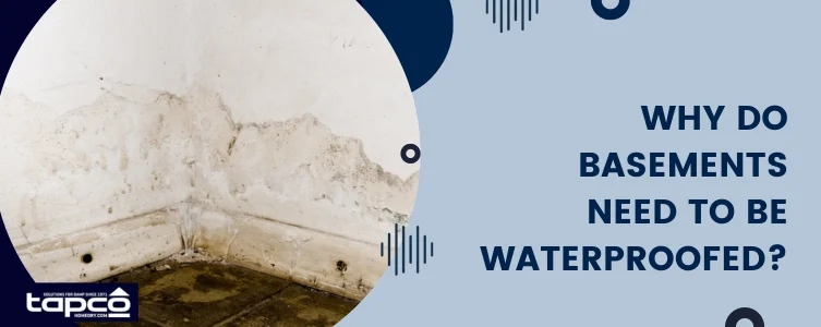 Why do basements need to be waterproofed?