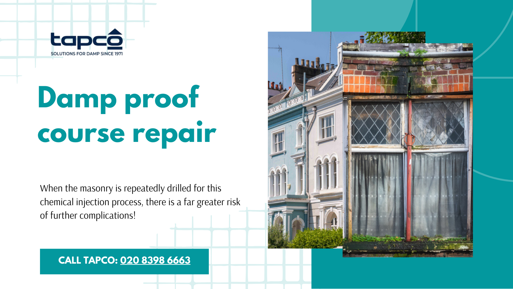 Damp proof course repair